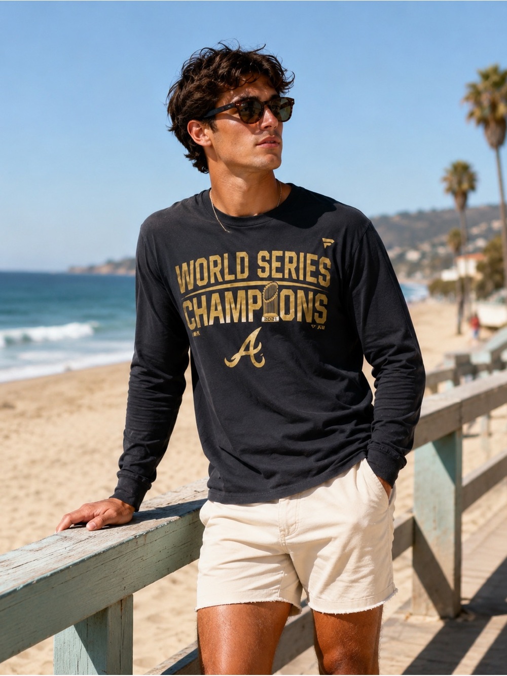 Men's Atlanta Braves Fanatics Black 2021
World Series Champions